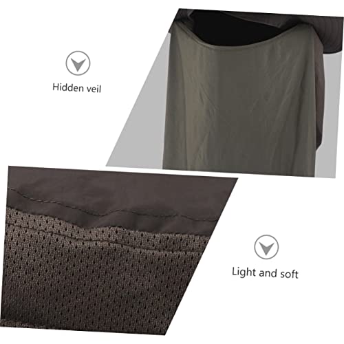 Chapeau de pêcheur couverture complète visage et cou pour stopper les rayons UV