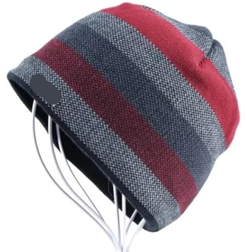 Bonnet pour homme d'hiver en laine idéal pour le ski et le sport