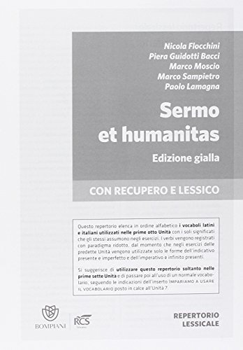 Sermo et humanitas lessico