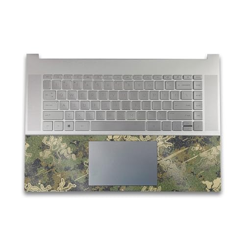 Image of Glossy Glitter Gaming Skin Compatible with HP Envy x360 16 inch (2023) - Viper Woodland - Premium 3M Vinyl Protective Wrap Decal Cover - Easy to Apply | Crafted in The USA by MightySkins