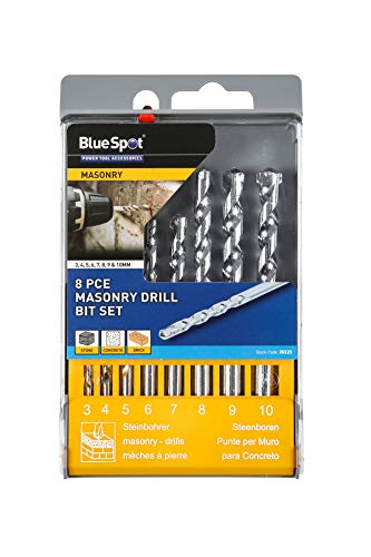 Bluespot Tools Masonry Drill Set 8Pce 20123