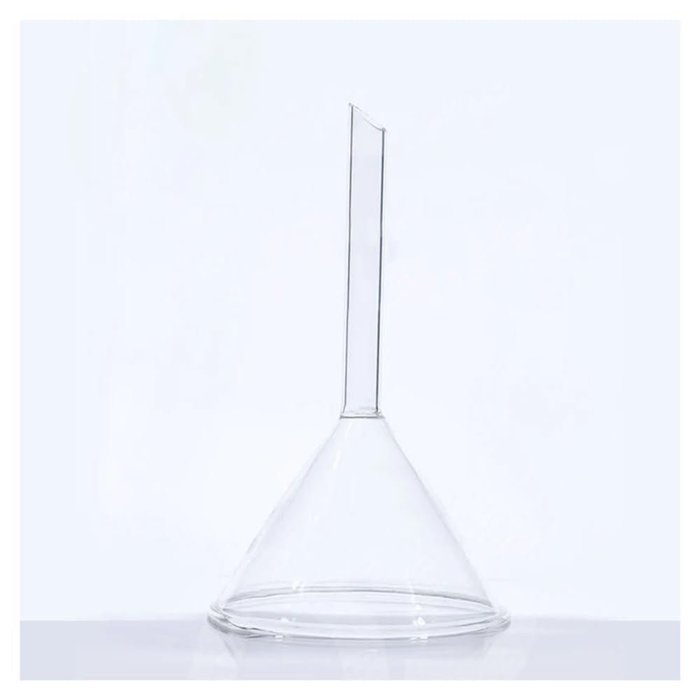 Embudo triangular de vidrio de borosilicato de alta pureza, diámetro de 40 mm a 150 mm, herramientas de laboratorio Equipamiento de laboratorio