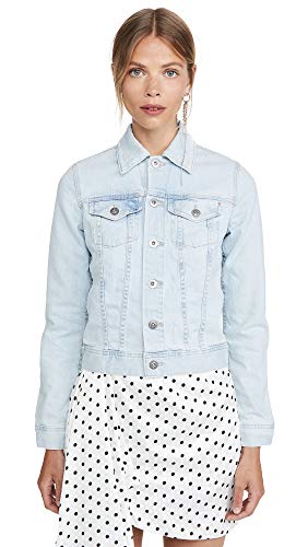 AG Adriano Goldschmied Women's Robyn Fitted Denim Jacket, Triumph, XS