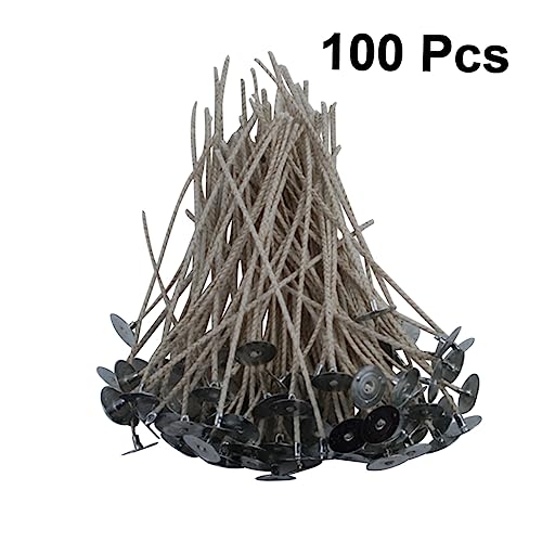 100 mechas para velas enceradas con base, 5.91 in miniatura 6