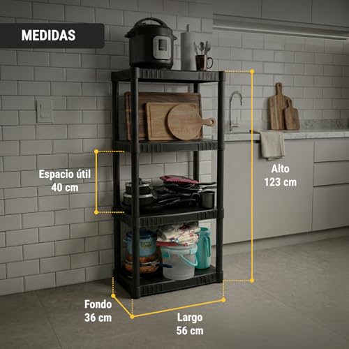 Opiniones de Estante Multiusos disponible en línea para comprar. 5 Estante Multiusos marca Pretul (2)