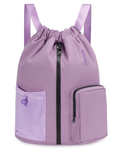 WANDF Turnbeutel mit Schuhfach, Sportbeutel...