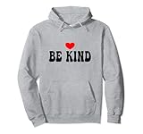 Photo Gallery cute heart be kind felpa con cappuccio Photo Gallery cute heart be kind felpa con cappuccio