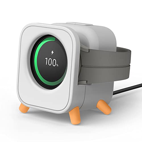 elago GWT5 Support de Chargeur Compatible avec Samsung Galaxy Watch 8, 7, 6/6 Classic, 5/5 Pro [40/43/44/45/47mm], Design de Haut-Parleur Classique, Mode Nuit...
