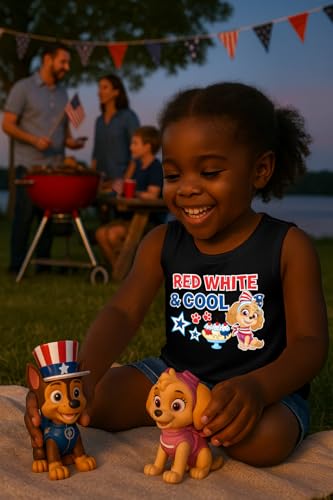 Image of Skye Birthday Girl Tank Top | 2nd 3rd 4th 5th Birthday Gift for Toddler Paw Patrol Fans - Summer Sleeveless Shirt
