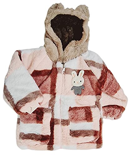 Image of MUKHAKSH (Pack of 1 Kids Warm Woolen for heavy Winter Maroon Zipper Hoodies Jacket