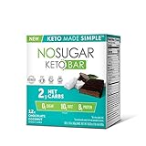 No Sugar Keto Bar Snacks - Chocolate Coconut - Low Carb No Sugar Keto Snack Food Bar with Keto...