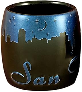 Americaware SCSSFN04 San Francisco Night Sky 2oz Ceramic Shot