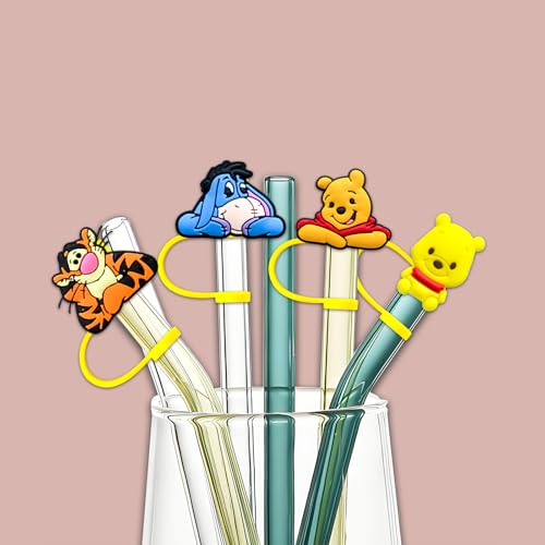 6 cubiertas de pitillo de silicona para vaso Stanley miniatura 5