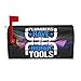 Plumbers Have Bigger Tools Mailbox Covers Magnetic Letter Box Wrap Decor for Home Yard Garden Standard Size 25.5x21 in