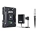 Anton Bauer Titon Base Kit, Compatible with Canon C100, C100mkII, C300, C50, LEMO Input, Lithium Battery Pack, Battery Replacement, Quick Release Battery