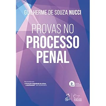 Capa do livro Provas no Processo Penal
