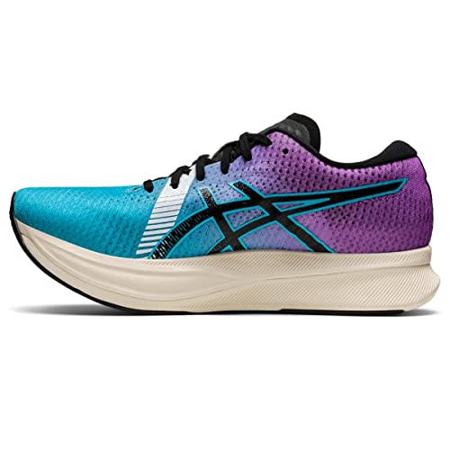 Preisvergleich Produktbild ASICS Damen Magic Speed 2 EKIDEN Laufschuhe, Aquarium / Schwarz, 5