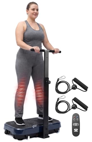 SQUATZ Vibration Plate with Handlebar