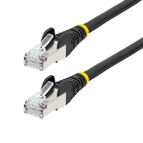 StarTech 100ft Cat6a Snagless Ethernet Cable, S/FTP, LSZH, Black