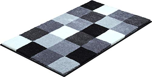 Grund Bath Mat, Ultra Soft and Absorbent, Anti Slip, 5 Years Warranty, BONA, Bath Mat 70x120 cm, Grey