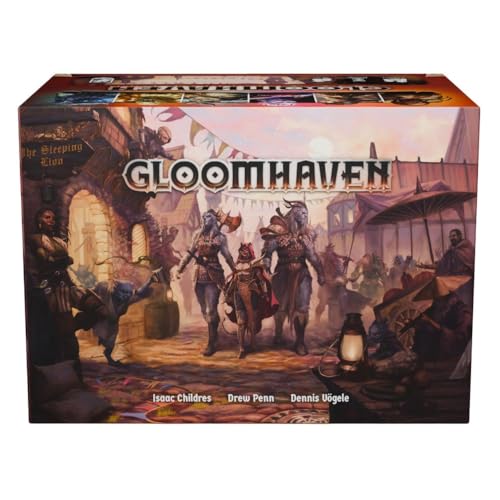 Cephalofair Games: Gloomhaven, Award-Winning Cooperative Strategy Board Game, for 1