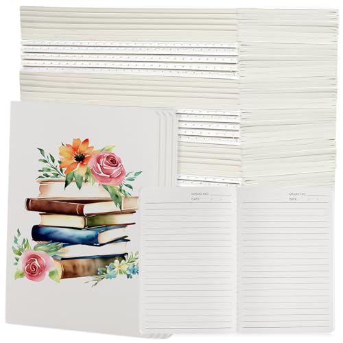 Carnet de notes A5 ligné AmazingSpark lot de 24 cahiers kraft 60 pages pour l'école et le bureau