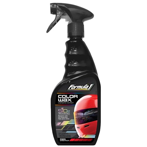 Image of Formula 1 Ceramic Color Spray Wax for Red Cars, 680ml