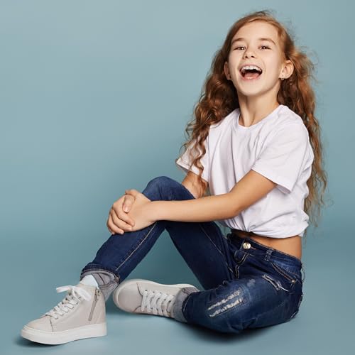 Girls Sneaker High Top Shoes Cute Kids Boots Platform Shoes Little Kids/Big Kids2