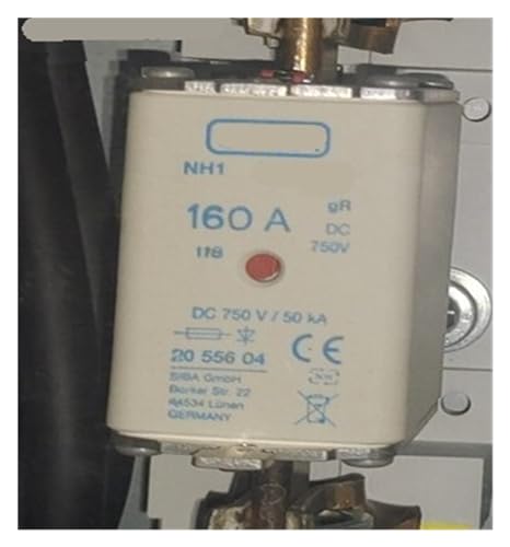 Fusible NH1 160A 690V couteau type 2055604 pour protection de circuit industriel