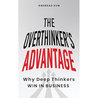 The Overthinker's Advantage Audiolibro Por Andreas Sun arte de portada