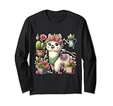 Photo Gallery lama fiori cactus piante da giardino fiorista giardiniere maglia a manica Photo Gallery lama fiori cactus piante da giardino fiorista giardiniere maglia a manica
