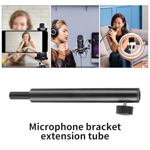 Extensor de soporte de micrófono de 7.76 pulgadas para estudio y podcast 3