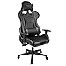 Produktbild ONVAYA Gaming Stuhl DX Racer schwarz | Racing Stuhl | Computerstuhl | Gaming Chair | Chefsessel aus Kunstleder | bis 100 kg belastbar