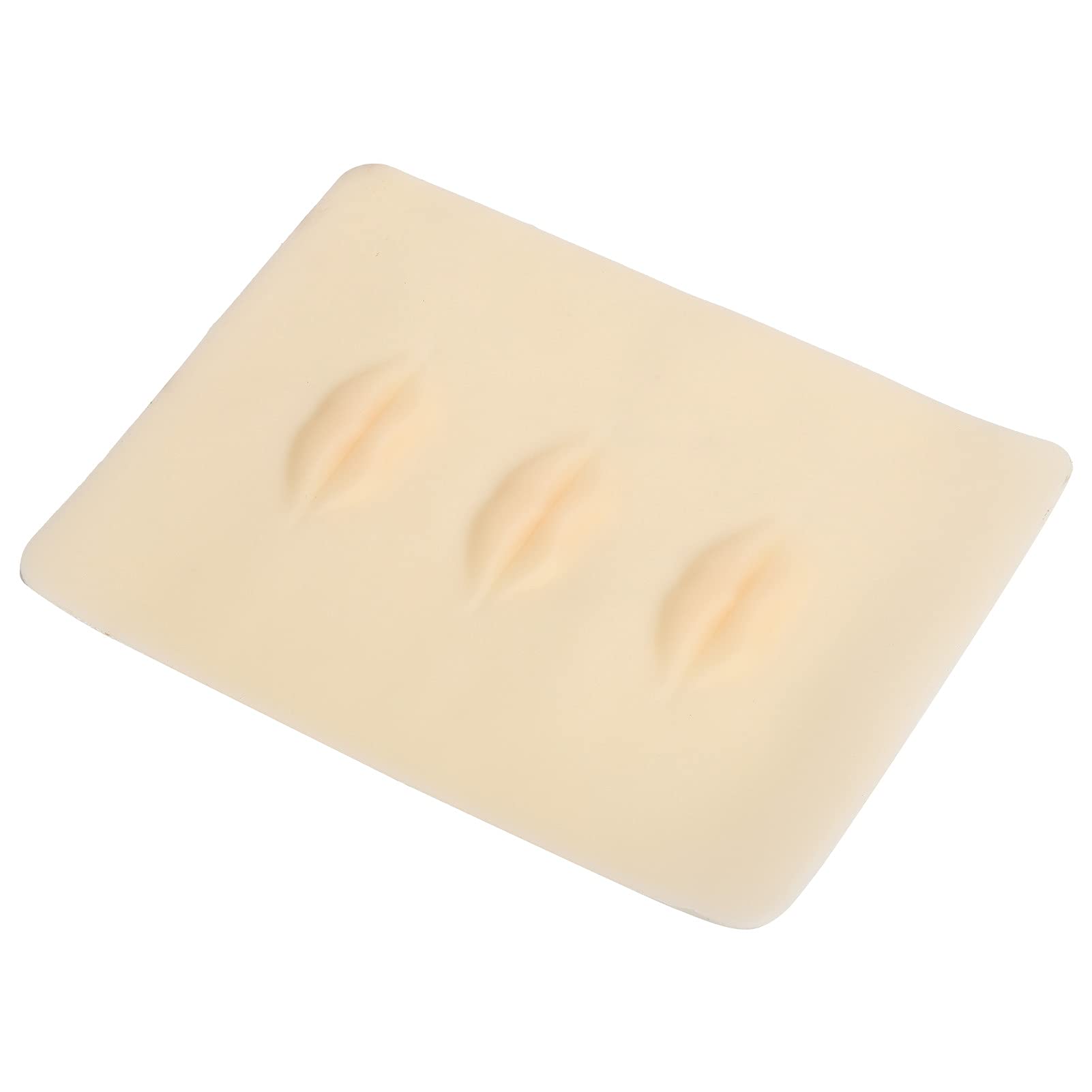 Skin, Soft Moderate Thickness Food Grade Silicone Training Skin for Shop(Silicone 3D3 lips practice skin)