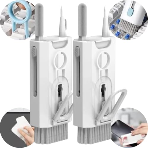 Kit Escova de Limpeza 8 em 1 multifuncional para teclado, telas, PC, laptop, notebook, tablet, celul