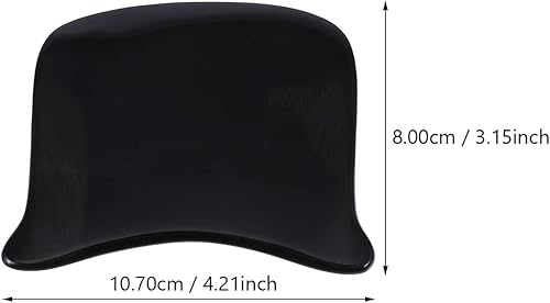 Miniatura 3 de Healeved 3 pcs Plate Beauty Gua Buffalo Neck Foot Pies Sha Travel Massager Arms Legs Scrape Masajeador for Scraping Multi-Functional Horn Auto Care