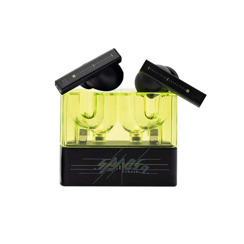 MoondropSpace Travel 2 HiFi Noise-Canceling TWS wireless Earphone Bluetooth 6.0 ANC Low-Latency Game Mode SBC/AAC (Black)