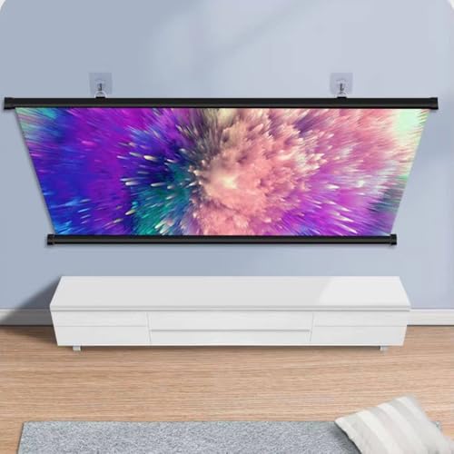 Pantalla Manual Portátil 60" 16:9 para Proyección miniatura 6