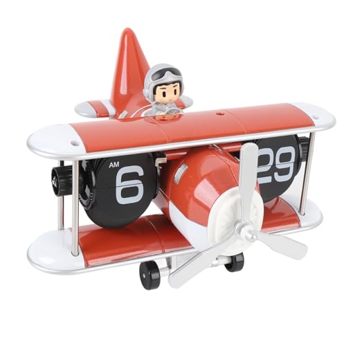 Rel&oacute;gio Flip retr&ocirc;, Rel&oacute;gio Flip de Avi&atilde;o, Rel&oacute;gio de Mesa Digital Autom&aacute;tico, 12 Horas,...