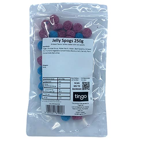 Jelly Spogs/Jelly Buttons bolsa 250 gramos miniatura 3