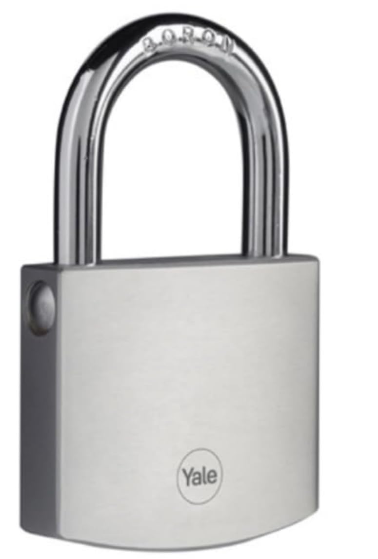 Yale 70MM Silver Padlock with 3 Keys-image-34
