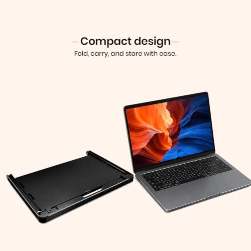 Image of RIITEK 15.6 Inch Quad Screen Extender for Laptop, Portable Multi Monitor Display, Full HD IPS Panels, Plug & Play USB-C /USBA, Adjustable Stand, Ideal for Work, Gaming & Trading Setup Travel Friendly