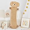 Muiteiur 43.3 Inch Long Dog Plush Pillow, Golden Retriever Dog Stuffed Animal with Big Ears, Soft Hugging Body Pillow, Gift for Kids, Girlfriend #1