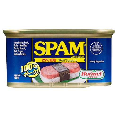 ホーメル スパム ポークランチョンミート レスソルト 198g×6個のサムネイル