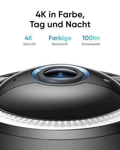 eufy 4G LTE Überwachungskamera mit WLAN, 4K UHD Schwenk-Neige-Funktion, Kabellos, Solarbetrieben mit Solarpanel, KI-basierte Personen-/Fahrzeugverfolgung, inklusive SIM-Karte