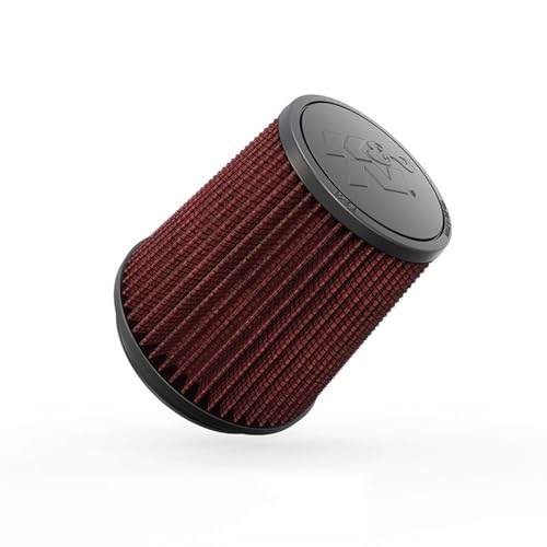 Image of K&N High-Flow Original Lifetime Universal Clamp-On Air Filter: High Performance, Premium, Washable: Flange Diameter: 4.5 In, Filter Height: 6 In, Flange Length: 0.625 In, Shape: Round Tapered, RU-4740