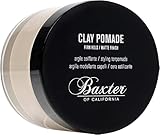 Baxter of California Clay Pomade | Firm Hold - Matte Finish | Hair Pomade for Men and Women | Perfect for Texturizing Straight or Wavy Hair | 2 Ounces