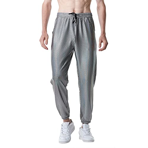 Sweat pants casual en lin grande taille pour yoga et détente
