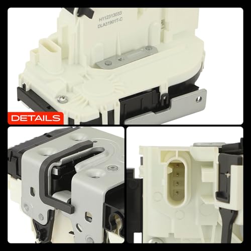 A-Premium Door Latch Lock Actuator Compatible with Chrysler, Dodge, Jeep & Ram Vehicles - 200, 300, Pacifica, Charger, Dart, Journey, Cherokee, 1500 - Front Right Passenger Side, Replace# 4589916AB by A-premium - Used condition - Image 9