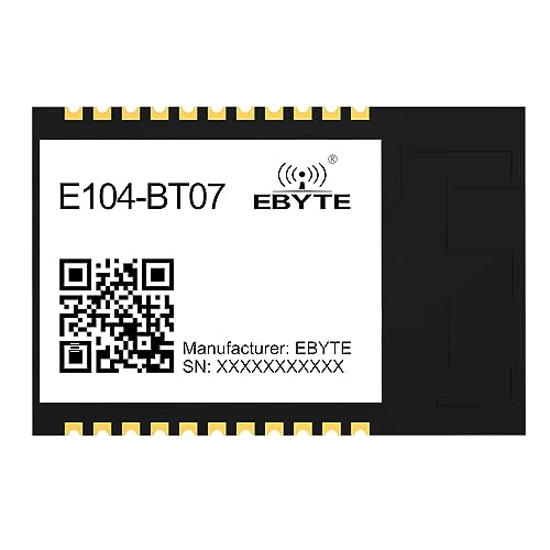 4P BLE5.1 2.4G Bluetooth to Serial Port Module E104-BT07 8dbm PCB Antenna Master Slave Low Power Beacon/iBeacon Broadcast Switching Mac Address